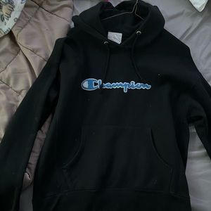 champion sweatshirt black